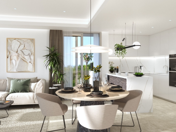 Enjoy coastal living in this chic Viva Life complex apartment with its modern kitchen and airy open layout Set amidst the Costa Blanca South in Orihuela.