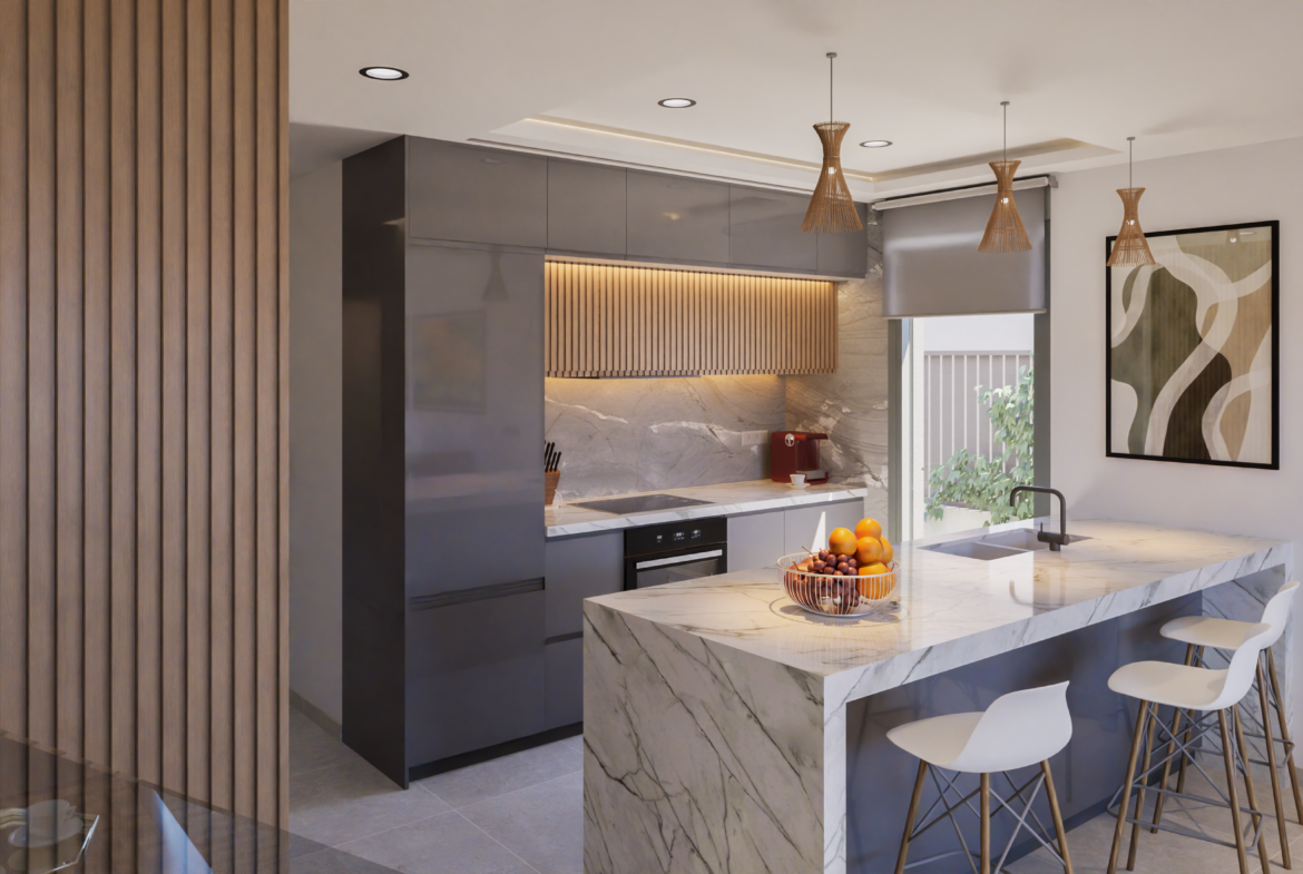 Residencial Carrizo Beach-Kitchen-Costa Calida