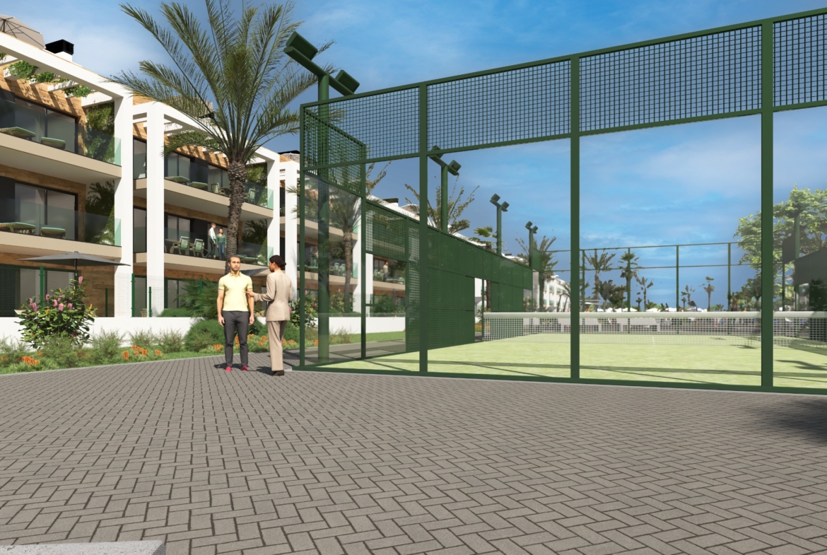 Residencial-Velapi-Golf-Tennis Court-Costa Calida