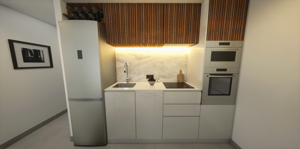 Residencial Olivo del Mar-Kitchen-Costa Calida