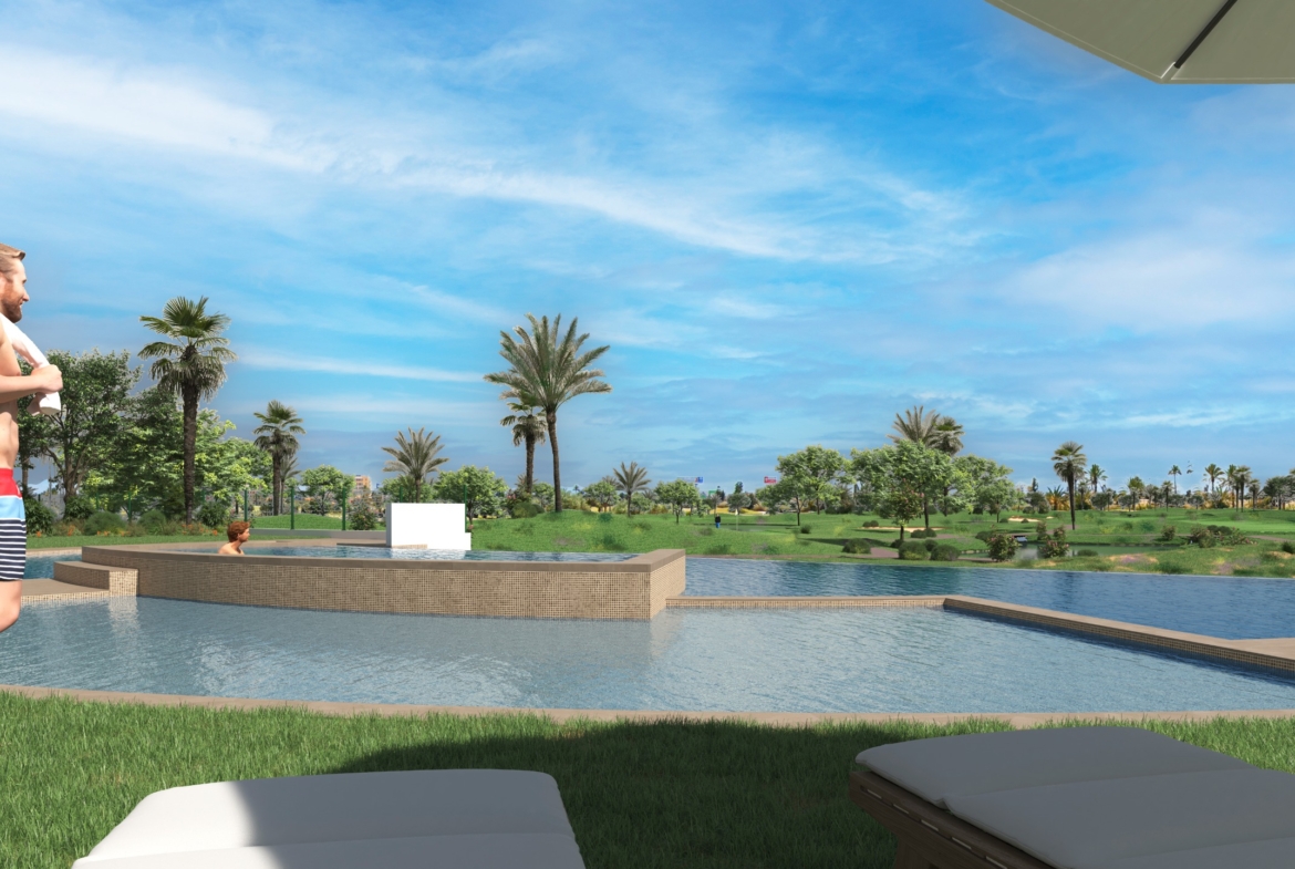 Residencial-Velapi-Golf-Pool-View-Costa Calida