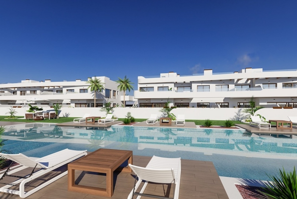 La-sunrise-pool-01-costa calida-apartments-Los Alcazares