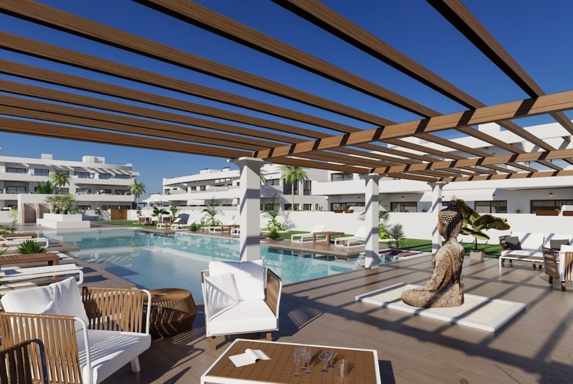 La-sunrise-pool-02-los alcazares-costa calida-apartment