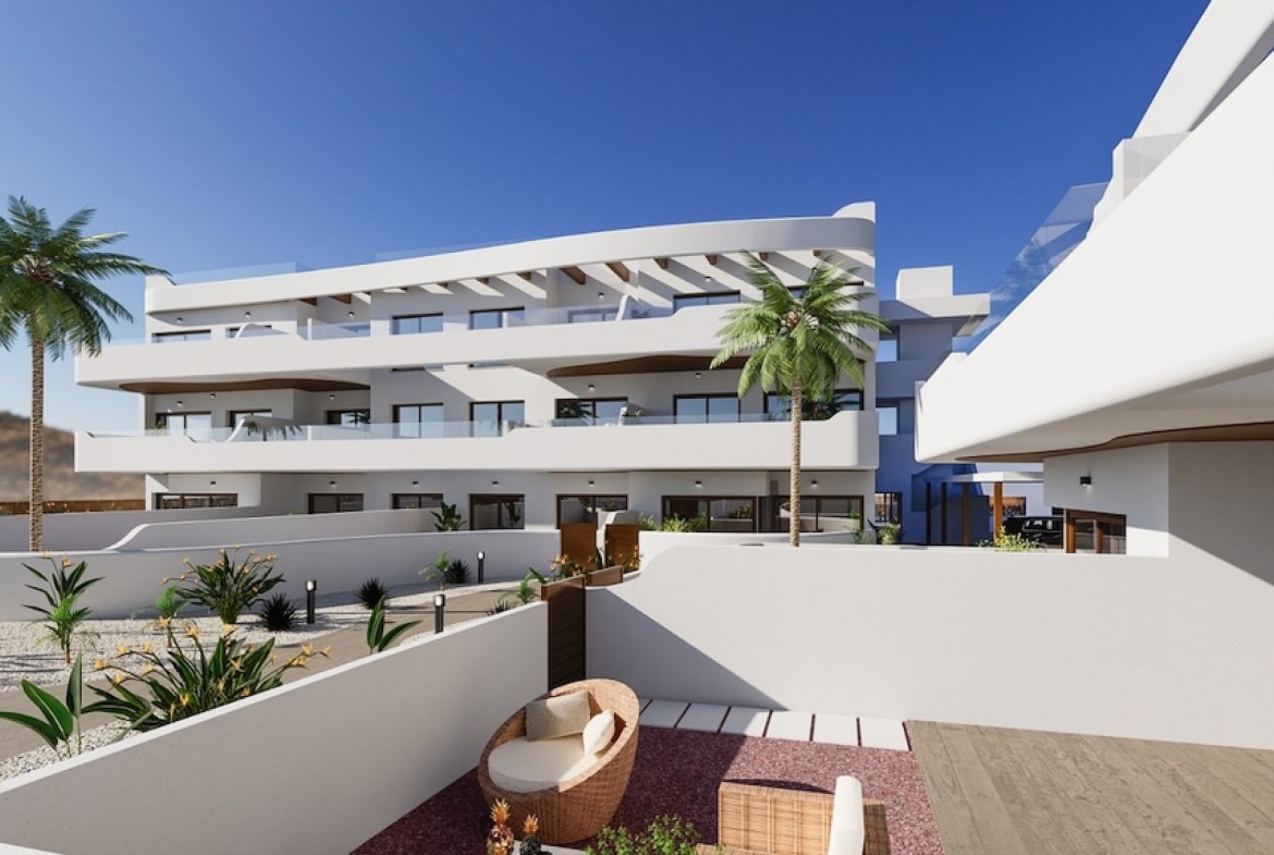 La-sunrise-project-04-costa calida-apartments-garden
