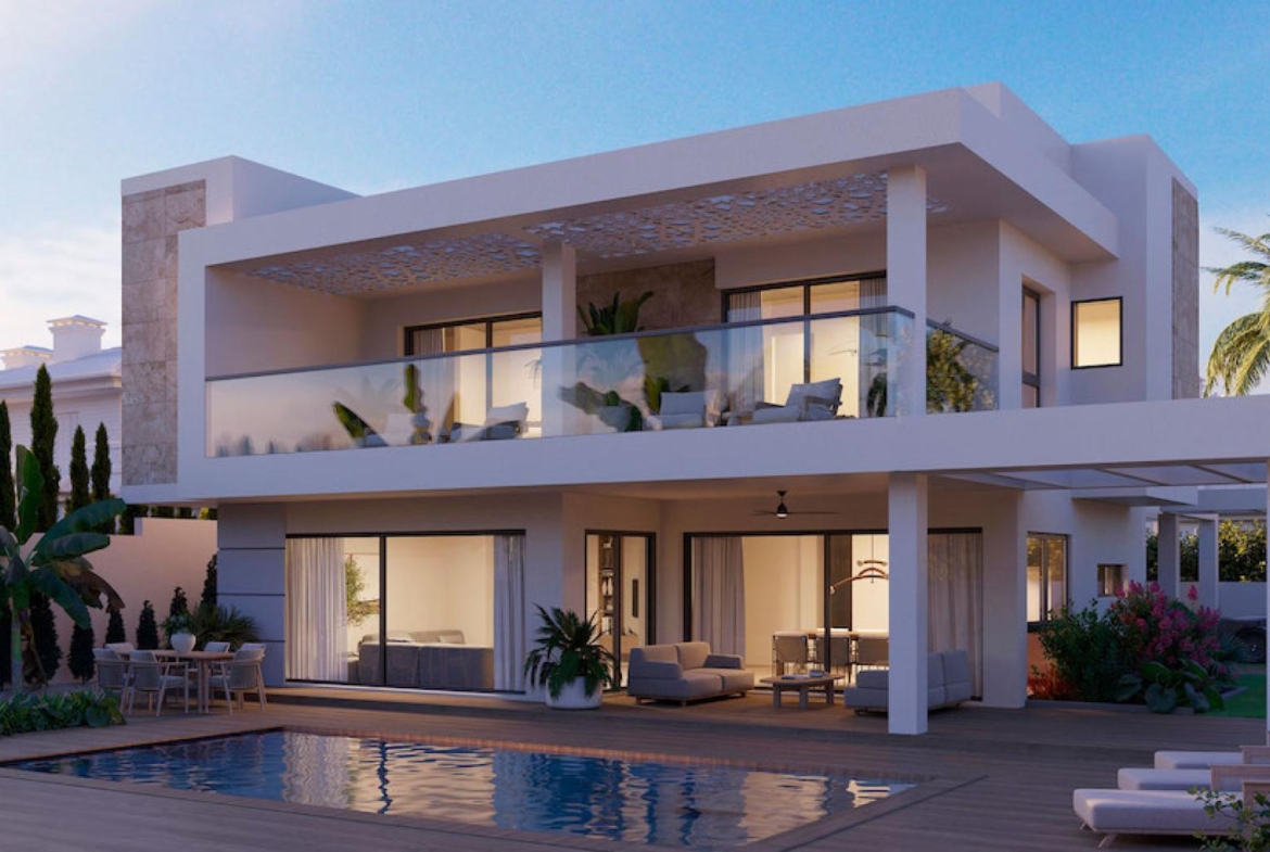 Villa Isabella-At night-Costa Blanca