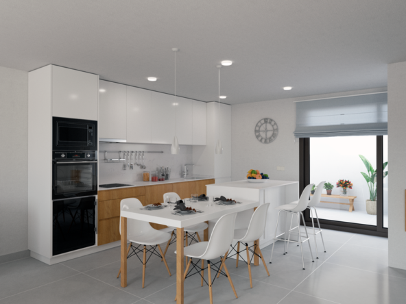 Roda Golf Villas-Kitchen-Costa Calida