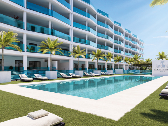 Jardines de las Lagunas-Pool-Costa del Sol