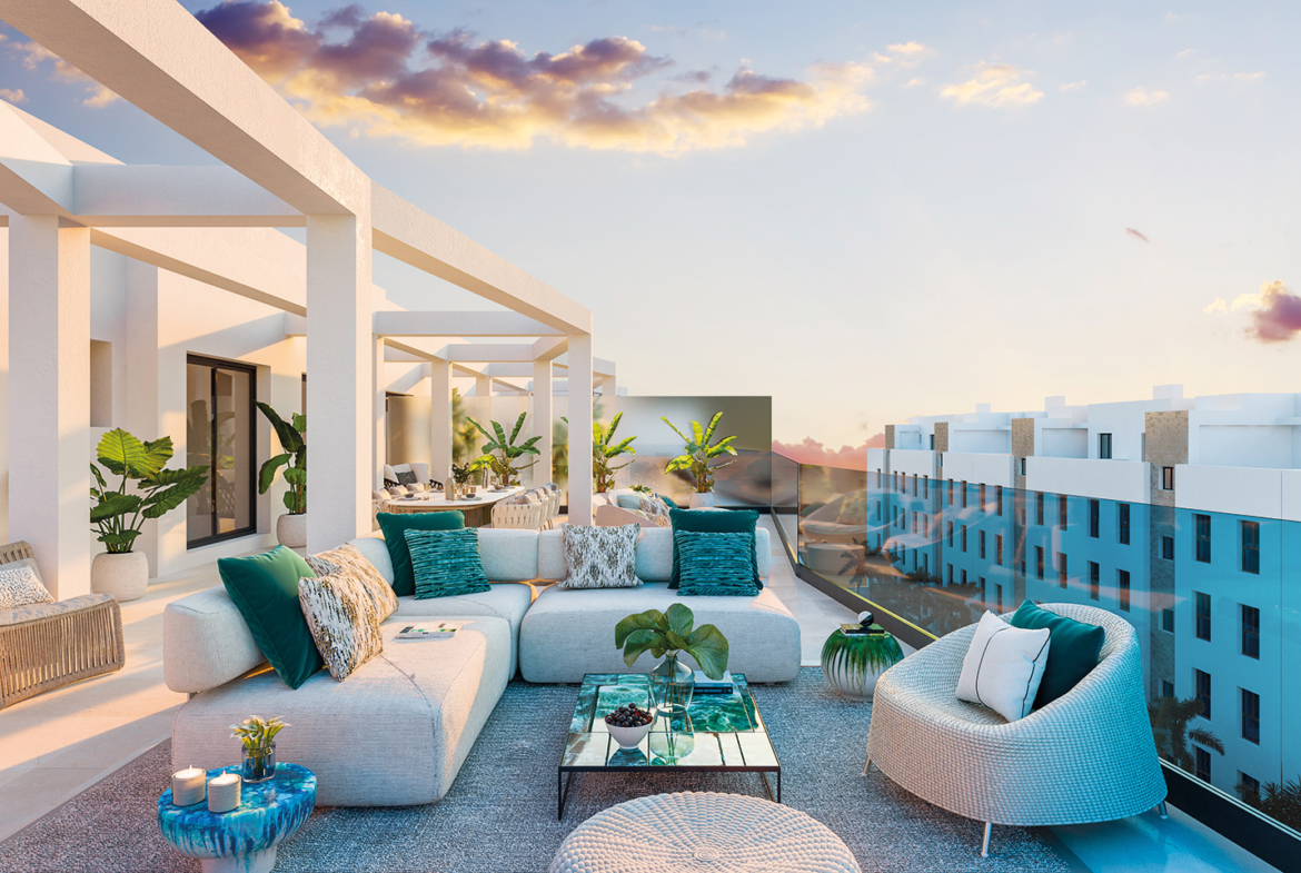 Jardines de las Lagunas- Solarium-Costa del Sol