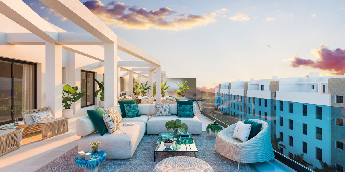 Jardines de las Lagunas- Solarium-Costa del Sol