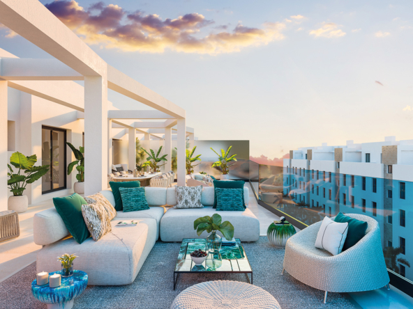 Jardines de las Lagunas- Solarium-Costa del Sol