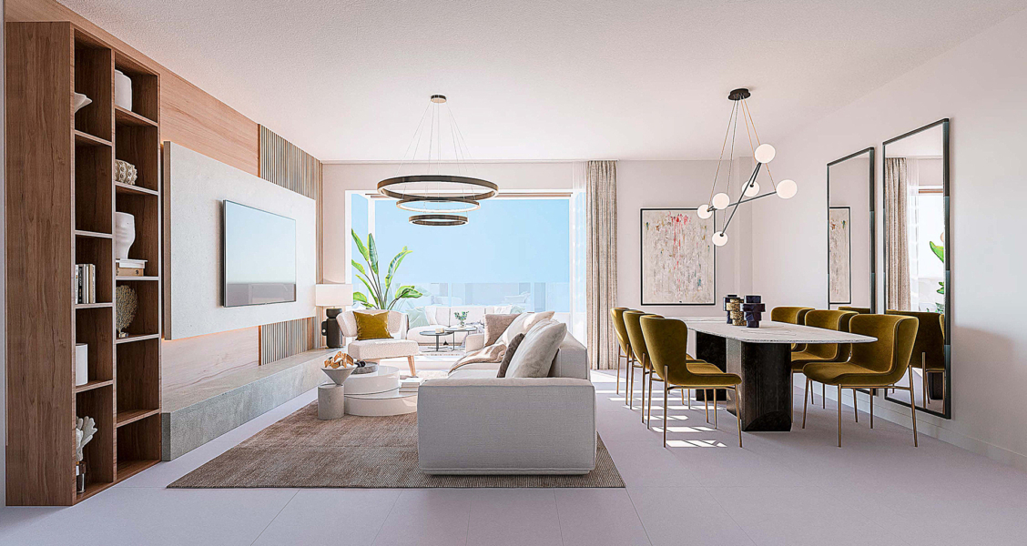Mane Residences - Living Room-Costa del Sol