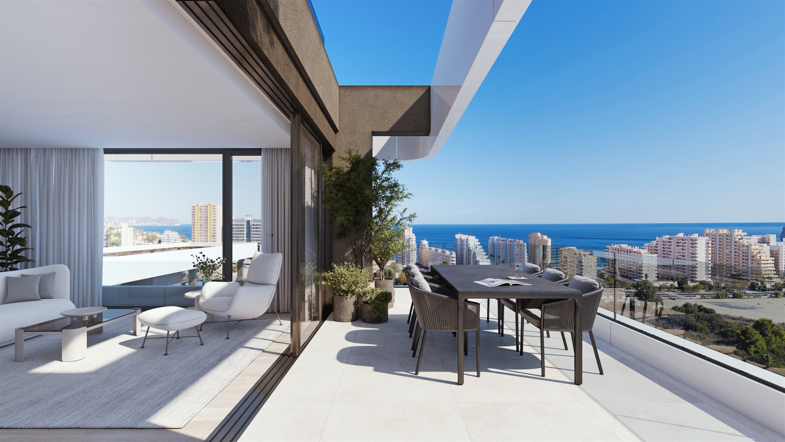 Allure - Penthouse terrace