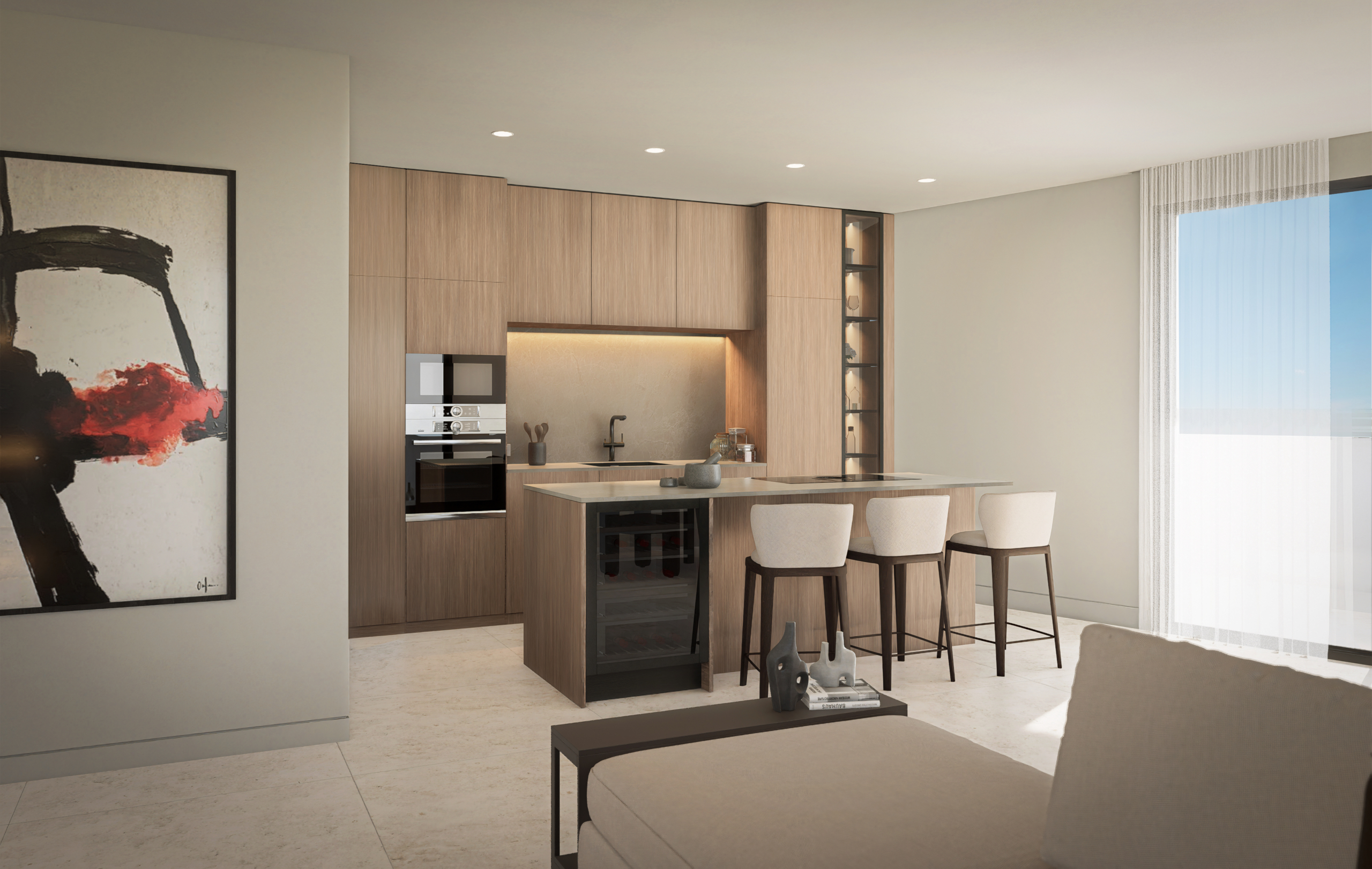 Residencial Los Balcones - Kitchen