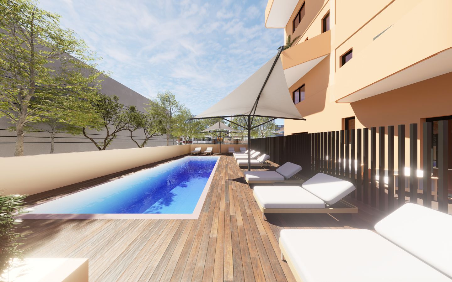 Residencial Sunrise Beach - Pool